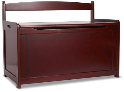 Melissa & Doug Wooden Toy Chest - Espresso