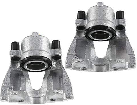 Frankberg 2x Bremssattel Bremszange Vorderseite Links Rechts Kompatibel mit Astra G Cabriolet CC Stufenheck Astra H Vectra B Meriva Zafira A B 9-3 9-5 Replace# 542453