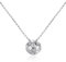 Patelai Fußball Charm Halskette Gravierte Kette mit Fußball Anhänger Strass Halskette für Fußballfans Sportler Frauen Männer Mädchen Jungen Unisex Schmuck Geschenk (Silber, Fußball)