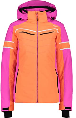 CMP Giacca Sci da Donna in Twill da Donna – 31W0216 (42, Flamingo Fluo)