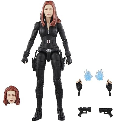 Hasbro Marvel Legends Series Black Widow, Captain America: The Winter Soldier Collectible 6 Inch Action Figures, Legends Action Figures
