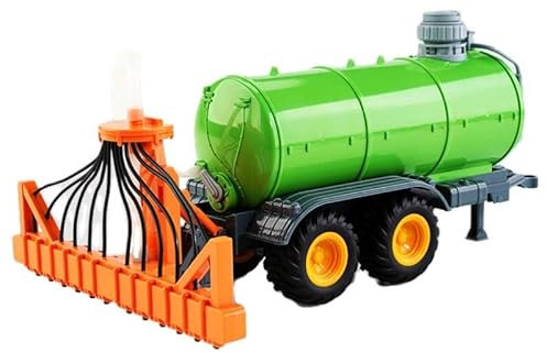 Hyrenee Farm Traktor Ferngesteuerter Anhänger Farm Vehicle Barrel Trailer Traktor Sammlung