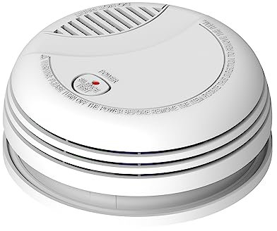 Détecteur de fumée, détecteur d’Incendie avec capteur photoélectrique, Smoke Detector, Fire Alarm Sensor, certifié en 14604 (437-3PCS)