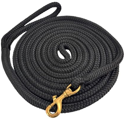 Cuerda De Plomo - Cuerda De Plomo Para Caballo De Nylon | Correa De Equina Con Cabestro Rápido, Arnamiento De Línea De Caballo Para Uso Diario, Exterior, Granero, Granja, Pastoreo,