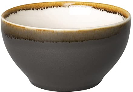 Olympia Kiln Round Bowl Smoke 140mm (6 Pack) - Porcelain Soup, Cereal, Oatmeal Bowls Microwave & Dishwasher Safe HC379