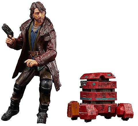 Star Wars The Black Series Cassian Andor & B2EMO Action Figure Toy 6-Inch Scale Set Hasbro Pulse Con Exclusive F5537 Ages 4 and Up