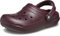 Crocs Unisex Classic Lined Clogs, Rot (Dark Cherry), 42 EU