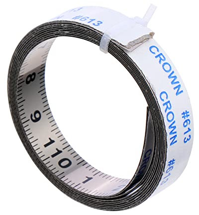 Gadpiparty Herrscher Werkzeugaufkleber Messutensilien Selbstklebendes Linealband Klebebandmaß Lineal Messen Handstaubsauger Rückseitig Klebend Maurerwerkzeuge Metall Gerät Kohlenstoffstahl