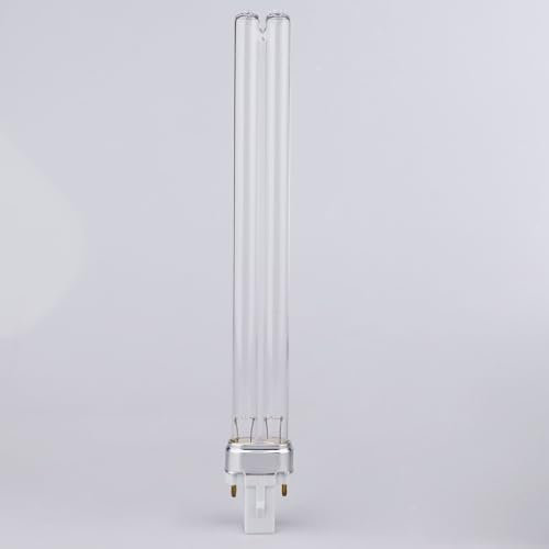 11W G23 PLS Ersatz UV Glühbirne, UVC 2-polige PLS UV Glühbirne/Röhre/Lampe/UVC Ultraviolett-Sterilisatorlicht, Desinfektionslampe für Teiche, Aquarien, UVC Filtermaschinen oder Kläranlagen, 2 Stück