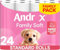 Andreax Family Soft Toilet Tissue Standard 24 Rolls