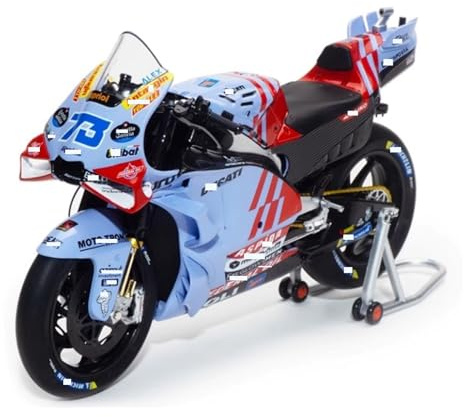 HTLNUZD Ny 1/12 GP23#73 & GP23#93 motorcykelmodell – utsökt utformad statisk gjutning, överlägset hantverk, samlarhobbyer, vuxen fin motorcykel kopia (GP23#73)