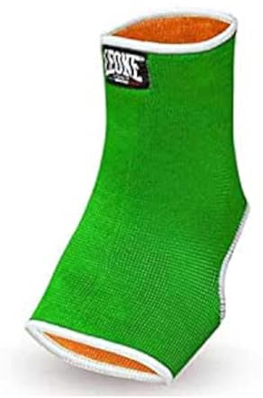 LEONE 1947, Tobilleras De Doble Cara, Unisex Adulto, Verde/Naranja, L, AB716