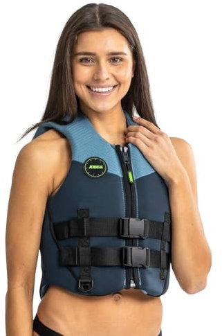 Jobe Da Donna 50N Muta in Neoprene Sport Acquatici Sci D';Acqua Jetski Wakeboarding Safety Impact Vest - Top - Blu Notte