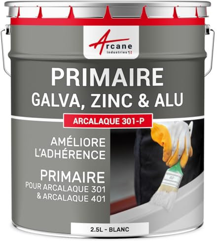 ARCANE INDUSTRIES Imprimación Pintura Galvanizada, Aluminio y Zinc: Arcalac 301-P