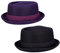 2er Pack Pork Pie Hut Herren Fedora Trilby Hut Sommerhut Panama Hüte