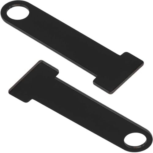 ZKGYUS Chiusura a Fibbia a Sgancio Rapido per Casco Moto, 2 PCS Fibbie Lucchetto Casco Dispositivo Intelligente Antifurto Moto - Nero