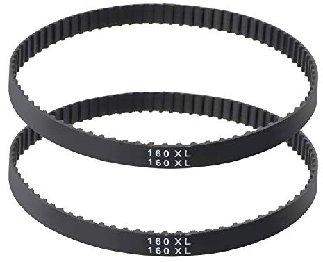 TOPPROS 160Xl SeriesWidth 3/8 inch Industrial Timing Belt，Pack of 2