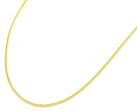 Monde Petit Cadena Oro Amarillo 18K Barbada Hilo redondo 1º - Certificado Garantía - 1463-40 cm
