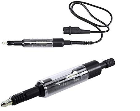 iSpchen Zündungsprüfer,Zündungstester Einstellbar Zündkerzenprüfer Zündkerzen Tester Diagnosetestwerkzeug für das Autoelektrische Zündsystem Auto Diagnose Testgerät