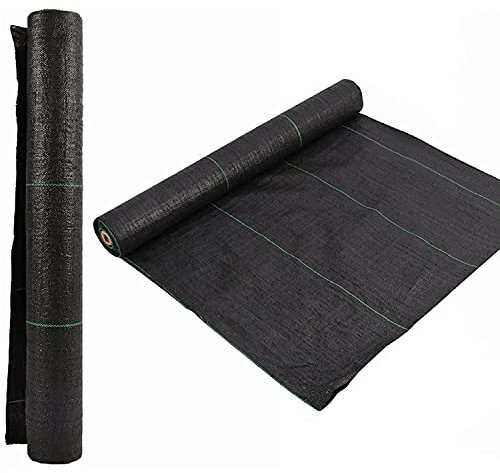 Taylor & Brown Premium Weed Membrane 1M x 25M | Heavy Duty UV Stabilized Woven PP Weed Control Fabric For Gardens, Lawns, Patios, Underdecks and Walkways