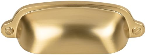Top Knobs Charlotte 2 9/16 CTC Cup/Bin Cabinet Pull Honey Bronze M2223