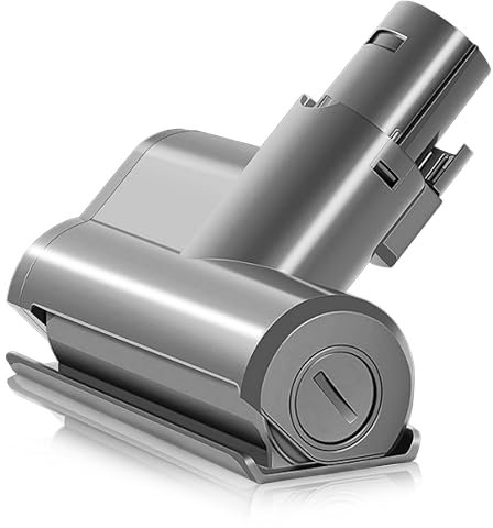 Italdos Motorisierte Mini-Turbo-Matratzenbürste kompatibel mit Dyson V6 DC58 DC59 DC62 Bürste für Sofa Sitz Sessel entfernt Bakterien und Allergene