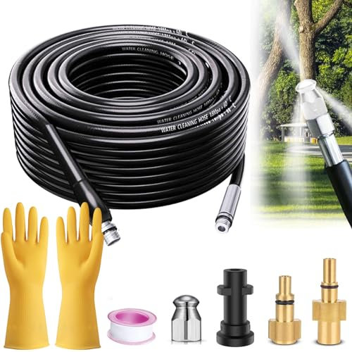 Rohrreinigungsschlauch Set 10m,hochdruckreiniger schlauch,kärcher rohrreinigungsschlauch,für Rohrreiniger Kärcher K2 K3 K4 K5 K7,für Kärcher/Bosch/Lavor
