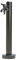 LYUCAYHQ Fontanella a Colonna con Rubinetto Acqua, Stand Fontana in Piedi Lavabo Giardino, Colonna in Acciaio Inossidabile 304, per Villa, Giardino, Cortile, Facile Installazione(60cm/24in)