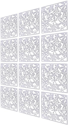 12 pezzi Parete Divisore Schermo Protezione Visiva Decorazione Della Parete Appeso Lavagna Per La Decorazione Della Casa Soggiorno Studio Hotel