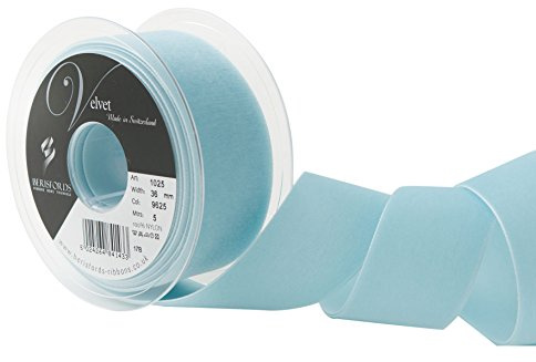 Berisfords Velvet Ribbon, Hortensia, 10.2 x 4.5 x 10.2 cm