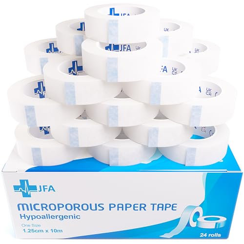 Microporous Medizinisches Klebeband, Erste Hilfe, 1,25 cm x 10 m, 24 Rollen