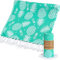 Toalla de Playa XXL – Turca Original de Algodón Toalla de Baño Coriana de Sauna Grande Manta para SPA Fitness Deporte Yoga (Verde)