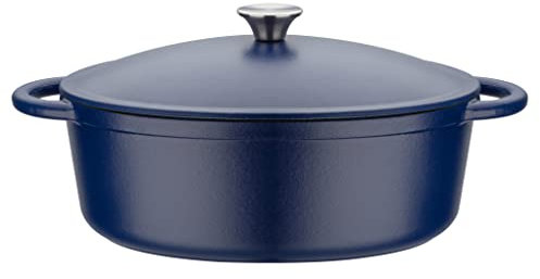 GSW Teglia ovale con coperchio Blue Magic 33 x 26 cm