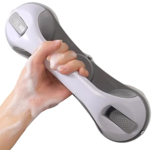 Grab Bar for Shower - Suction Toilet Grab Bar for Seniors | Non-Slip Bathroom Grip Assistance for Wall Home Hotel Disabled Seniors Bathtub Handicap Toilet Door