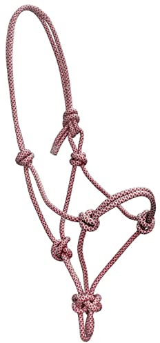 York Siena Knot Halter (Pony, Wine Red)