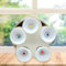 Vordpe Gobelet à insectes pour abeilles, gobelet inférieur pour insectes abeilles, gobelet à abeilles, les pollinisateurs assoiffés ont besoin d'eau potable, gobelet à abeilles pour (blanc)