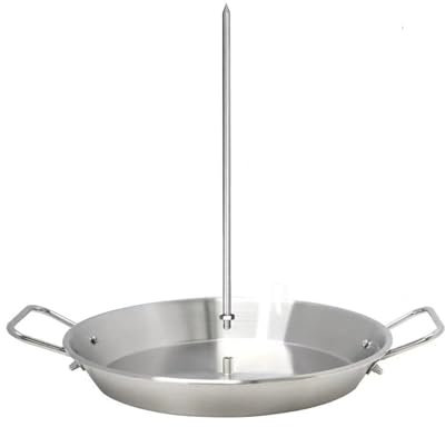 Spiedino per barbecue brasiliano, in acciaio inox, verticale, per barbecue, ideale per tacos Al Pastor, Shawarma, Churrasco brasiliano