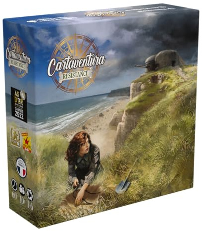 Blackrock Games Blam Cartaventura Résistance - Strategie-Spiel - Geschichte - Ab 12 Jahren
