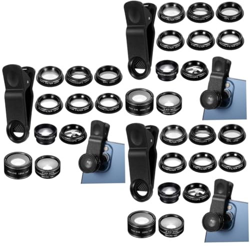OSALADI 3sätze Handy Kamera Teilig Weitwinkel Cpl Fisheye Für Smartphones Kompatibilität Tragbare Fotografie Zubehör Für Outdoor Und