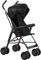 Kindersportwagen,Zusammenklappbarer Kinderwagen,leicht modern klein Buggy mit Liegeposition,Liegefunktion,Ultraleicht (nur 4.5 kg),ideal für Reisen,bis 60 kg (Schwarz, 45 x 67 x 100cm)