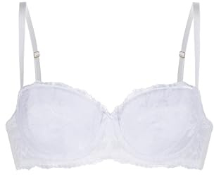 DORINA Women's Perfect Lace-Padded Balconette Balconette Bra