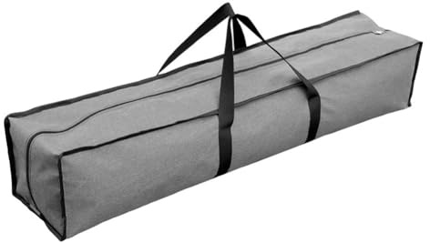 Gettimore Bolsa de almacenamiento de camping al aire libre para postes de tienda y cañas de pescar, funda de transporte de poliéster con asa, impermeable y resistente al desgarro, 60 x 20 x 20 cm, 80