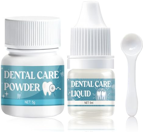 Cemento Dentale Definitivo, Cemento per Denti, Cemento Dentale Fissa Ponti, Capsule Dentali e Denti a Perno