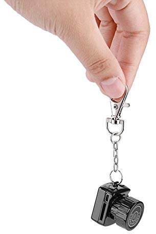 Yunir Micro cámara Digital, Fotos y Videos de Alta definición 3-5 m Mini videograbadora infrarroja con Soporte para visión Nocturna Tarjeta TF de 32 GB, para Interiores, Exteriores y oficinas