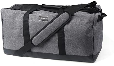 Firedog Geruch-Beweis-Seesack, groe geruchsdichte Tasche fr Reise-Lagerung, Grå, 21.5x10x12, Stor