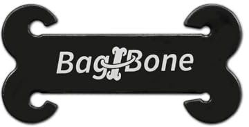 WOLTERS Bag Bone Halter für Hundekotbeutel versch. Farben, Farbe:schwarz