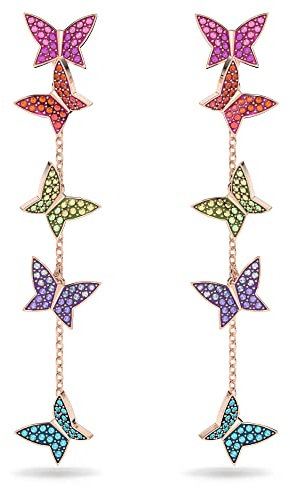 Swarovski womens Earrings, Lilia Earrings, Multicolored, One Size