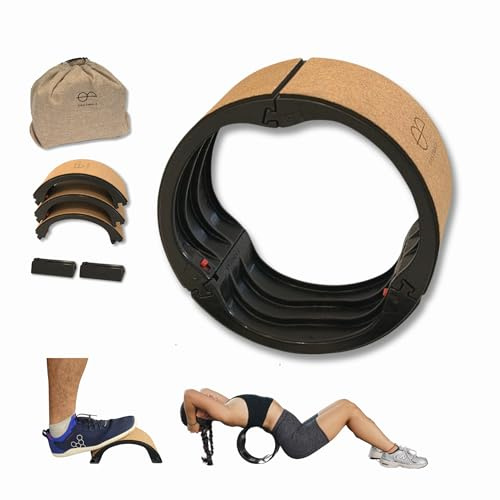 Yoback | 3-in-1 Back Roller, Squat Wedge, Yoga Blocks & Foam Roller for Back Pain Relief, Calf Massager, Plantar Fasciitis, Ankle Support & Shin Splints | Running Recovery Tool