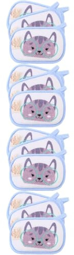 Beavorty 12 Piezas De Toalla De Baño Para Bebé Esponja De Baño Para Bebé Toallas Para Bebé Toalla Infantil De Dibujos Animados Toallas Para Toallitas De Baño Guantes Para Lavar El