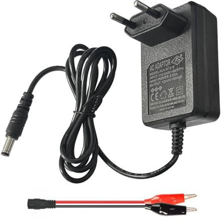 12V 1000mA netzteilL,elektroauto für Kinder Ladegerät 12V 1A Kinder elektroauto ersatzteile,kinders Motorrad elektrisch Direkte Batterieladung
